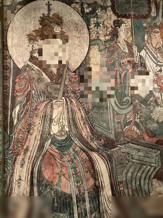 幸亏在运城博物馆拍了，否则永乐宫看个寂寞