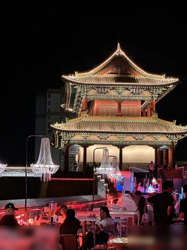 📍打卡运城池神庙城墙，美醉了！✨