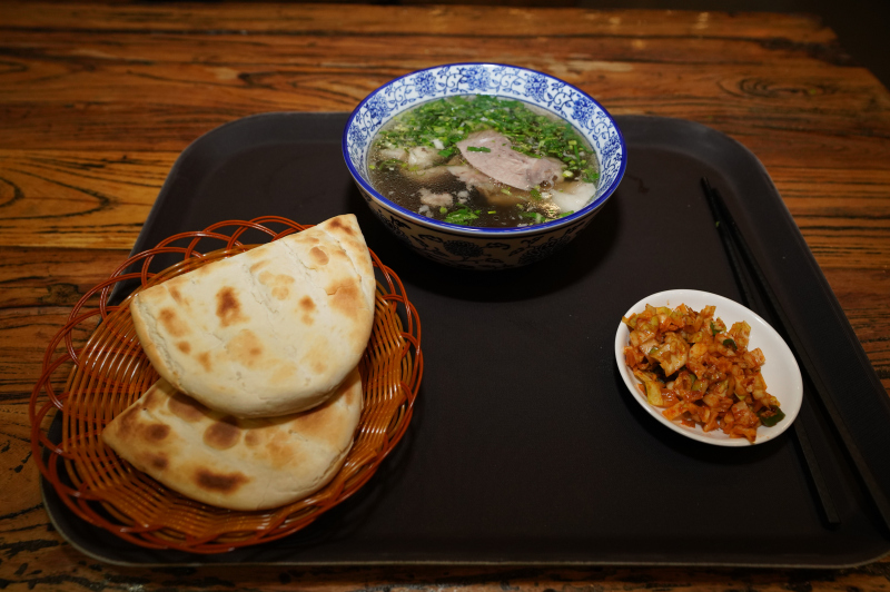北相羊肉泡制作参观