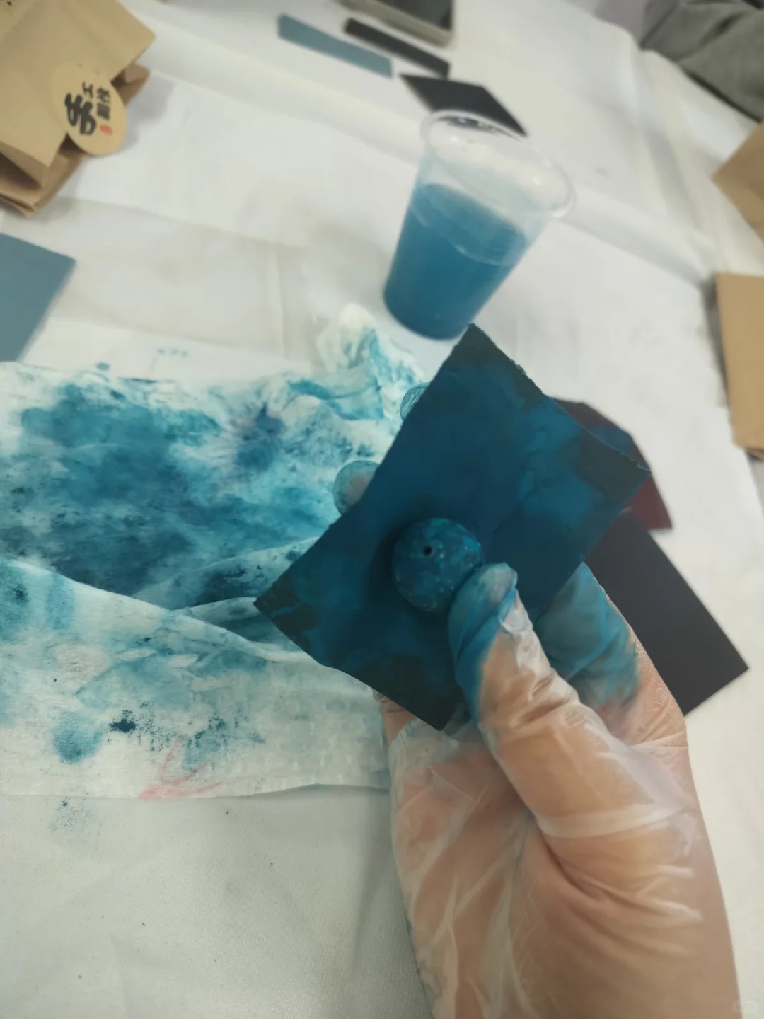 大漆珠制作·非遗漆艺 样张 8