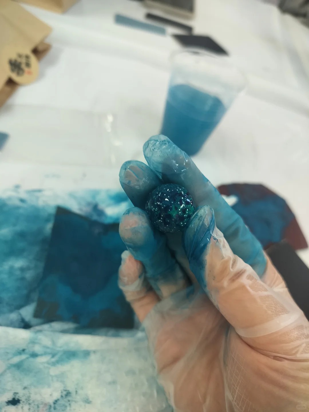 大漆珠制作·非遗漆艺 样张 9