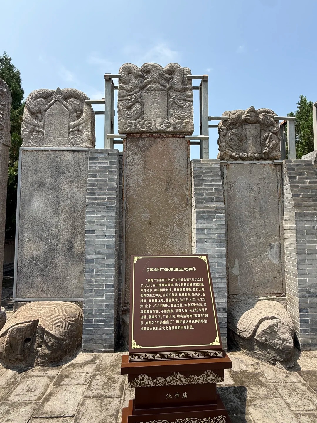 盐池神庙·红墙树影 样张 7