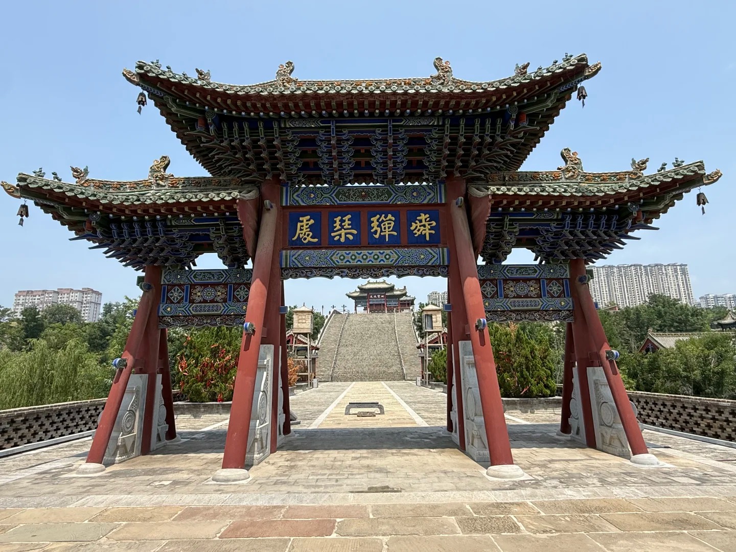 盐池神庙·红墙树影 样张 10